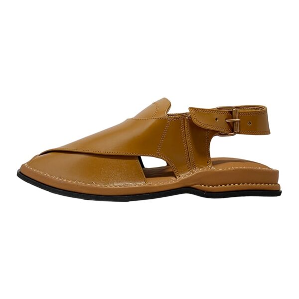 Mustard Brown Zardari Chappal | Zardari Chappal | peshawari zardari chappal​ | Zardari style peshawari chappal | Peshawari Chappal