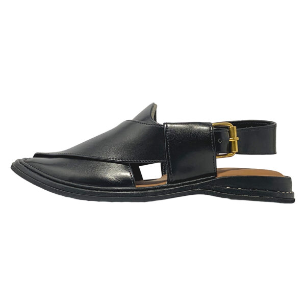 Black Goal Broad Peshawari Chappal | Goal Broad Peshawari chappal | Peshawari chappal design | Peshawari chappal for mens | best peshawari chappal