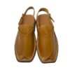 Mustard Brown Zardari Chappal | Zardari Chappal | peshawari zardari chappal​ | Zardari style peshawari chappal | Peshawari Chappal