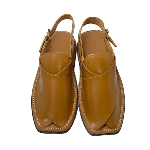 Mustard Brown Zardari Chappal | Zardari Chappal | peshawari zardari chappal​ | Zardari style peshawari chappal | Peshawari Chappal