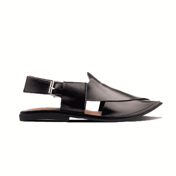 Black Traditional T-shape Peshawari Chappal | Traditional T-shape Peshawari Chappal | Peshawari chappal design | Peshawari chappal for mens | best peshawari chappal