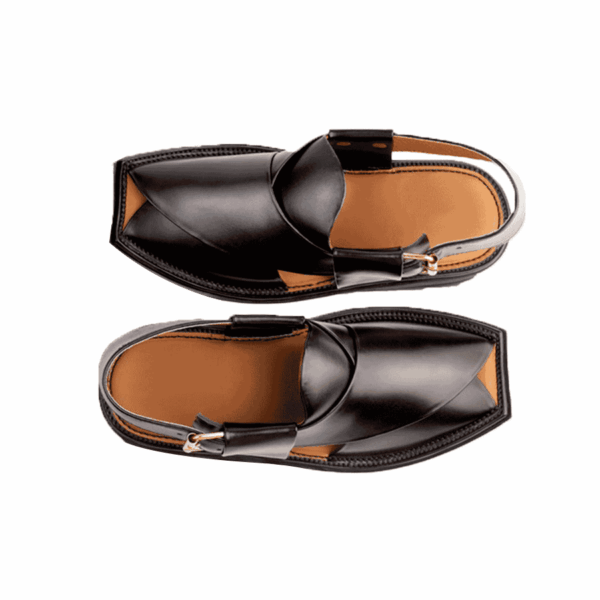 Black Traditional T-shape Peshawari Chappal | Traditional T-shape Peshawari Chappal | Peshawari chappal design | Peshawari chappal for mens | best peshawari chappal