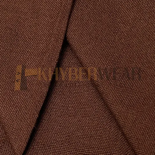 Charsadda Handmade Chocolate Color Classic Khaddar | Kadhar clothes | Kadhar fabric | winter clothes for men | House of kadhar