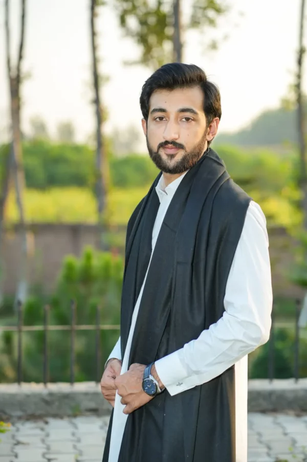 72 Wool Men Black Shawl